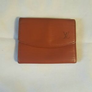 $SOLD$ Auth Louis Vuitton Brown Epi Wallet